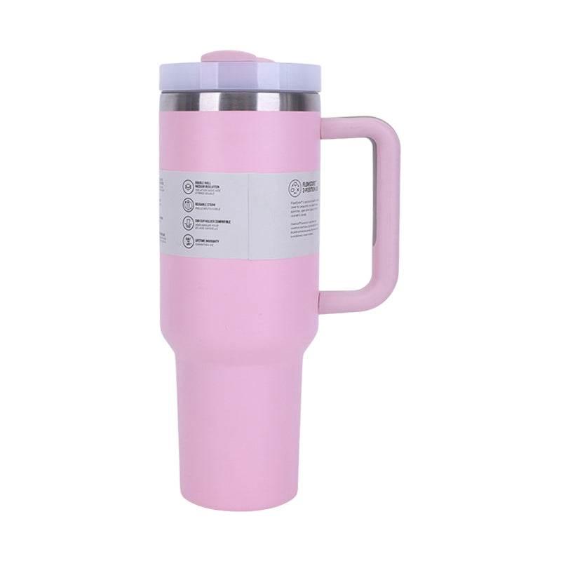 Stylish Apparel, Trendy Footwear & Quality Essentials for Everyone
40 Oz Insulated Tumbler with Straw, Handle & Lid - Stainless Steel, Hot & Cold Drinks, Fits Car Cup Holders - Estalios