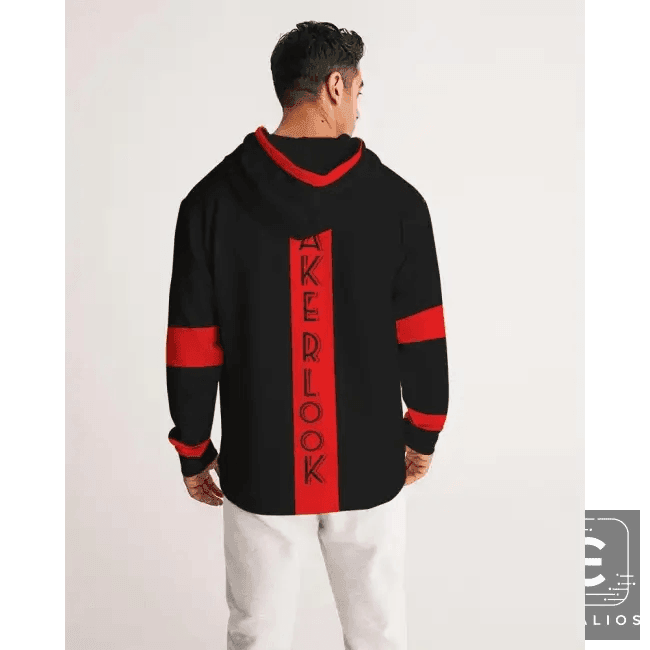 Bold Black and Red Hoodie to Unleash Your Style - Estalios