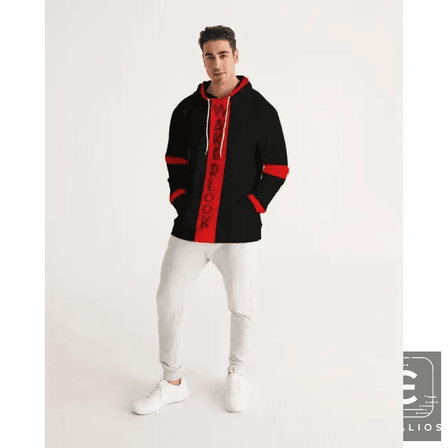 Bold Black and Red Hoodie to Unleash Your Style - Estalios
