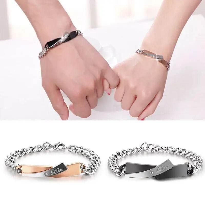 Twisted Fate Bracelet: Ignite Your Connection - Estalios