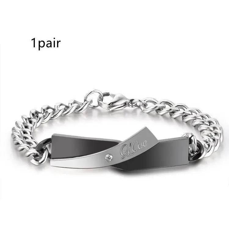 Twisted Fate Bracelet: Ignite Your Connection - Estalios