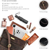 Stylish ESTALON Women's Genuine Leather Crossbody Bag - Adjustable Sling Strap, Perfect Medium Size Crossover Purse - Estalios
