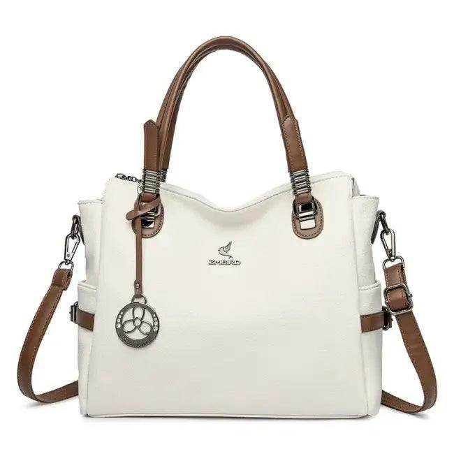 Unleash Your Style with Bold Leather Handbag Trio Set - Estalios
