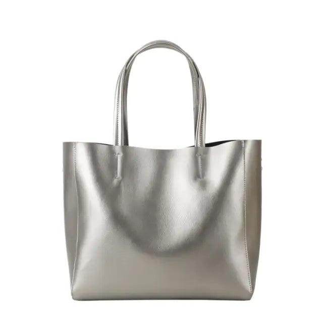 Stylish Leather Portable Shoulder Bags in Trendy Colors - Estalios