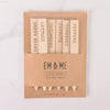 π± Stylish Organization β Set of 6 Wood Plant Markers | Perfect for Herb and Vegetable Gardens Em & Me Studio EstaliosShop 14.00