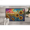 Sunshine Welcome: Sunflower Color Doormat! Sunflower Field Doormat: Bring Sunshine to your Doorstep! Welcome Guests with the Vibrant Charm - Estalios