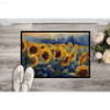 Sunshine Welcome: your Sunflower Field Doormat Awaits! **product Description:** Brighten your Doorstep with our Cheerful Sunflower Field - Estalios
