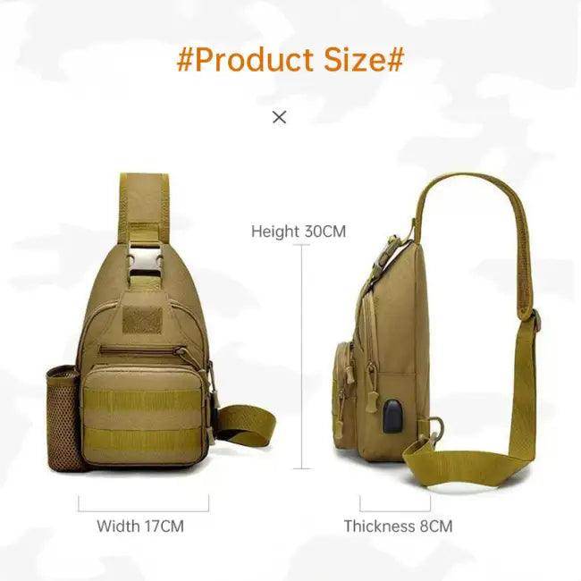 Gear Up: Tactical Sling Bag for Ultimate Convenience - Estalios