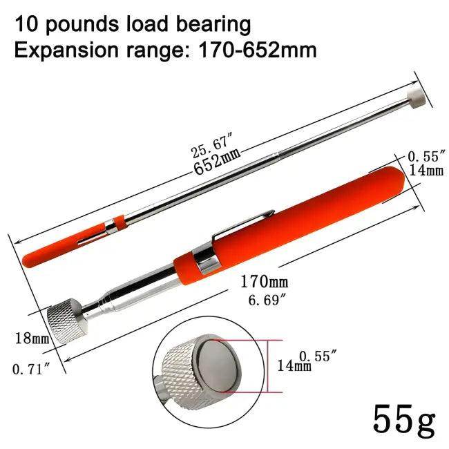 Telescoping Magnetic Pickup Tools for Effortless Iron Retrieval - Estalios