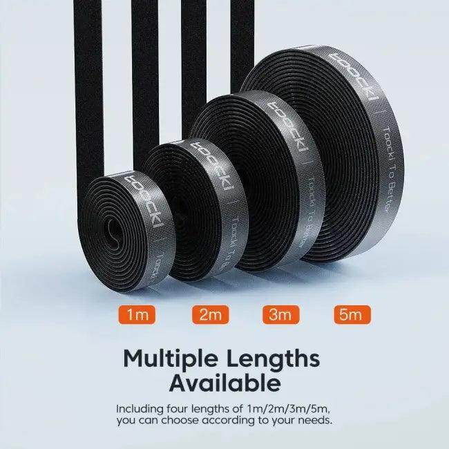 Revamp Your Cables with Dynamic Hook and Loop Magic - Estalios