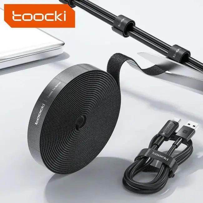Revamp Your Cables with Dynamic Hook and Loop Magic - Estalios