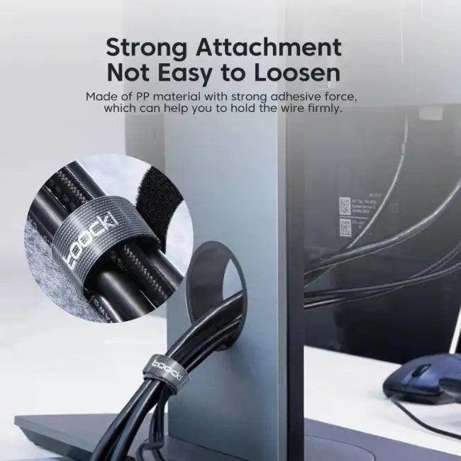Revamp Your Cables with Dynamic Hook and Loop Magic - Estalios