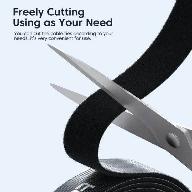 Revamp Your Cables with Dynamic Hook and Loop Magic - Estalios
