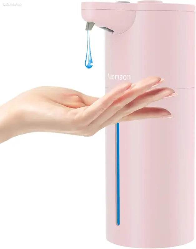Touchless Automatic Soap Dispenser - Modern Hands-Free Design for Kitchen & Bathroom, Adjustable Volume, Long Battery Life, Clog-Free, Perfect for Kids, Compatible with All Soap Types - Sleek Black Finish - Estalios