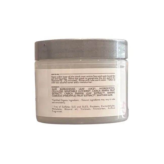 Tropical Fruit Face Mask with Aloe Vera for Glowing Skin - Estalios