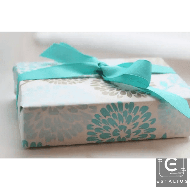 Floral Bliss Soap Set with Turquoise Twist Gift Boxed - Estalios