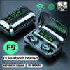 TWS F9-5 Wireless Earbuds with Touch Control for HiFi Sound - Estalios