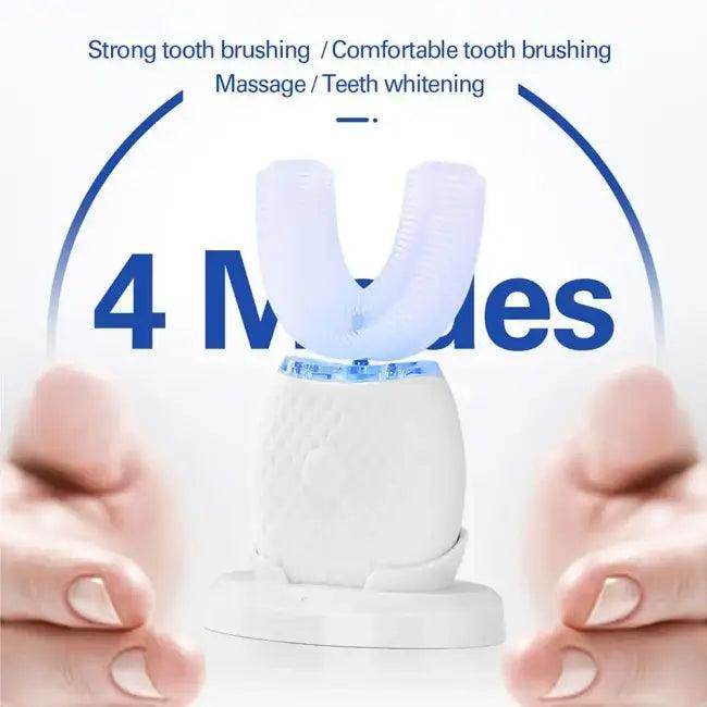 U-Shaped Smile Booster Electric Toothbrush for Bright Smiles - Estalios