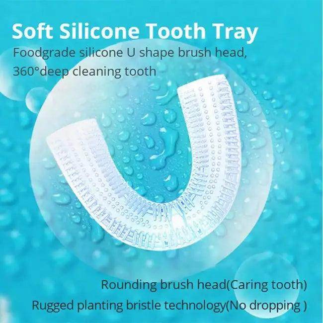 U-Shaped Smile Booster Electric Toothbrush for Bright Smiles - Estalios