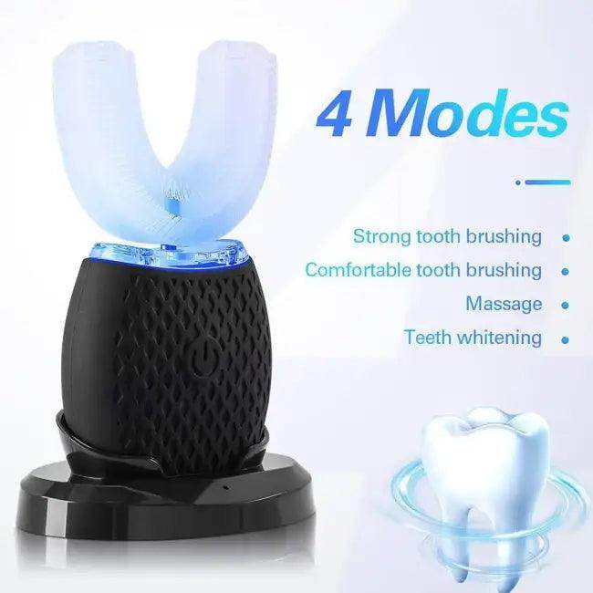 U-Shaped Smile Booster Electric Toothbrush for Bright Smiles - Estalios