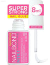 Ultimate 8ML Brush-On Nail Bonding Glue for Long-Lasting Press-On & Acrylic Nails