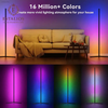 Ultimate RGB Smart Corner Floor Lamp with 16 Million Colors and Music Sync for Bedroom and Gaming Setup - EstaliosShop