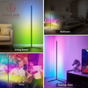 Ultimate RGB Smart Corner Floor Lamp with 16 Million Colors and Music Sync for Bedroom and Gaming Setup - EstaliosShop