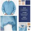 Unisex Disposable Lab Jacket Pack of 100 for Comfort - Estalios