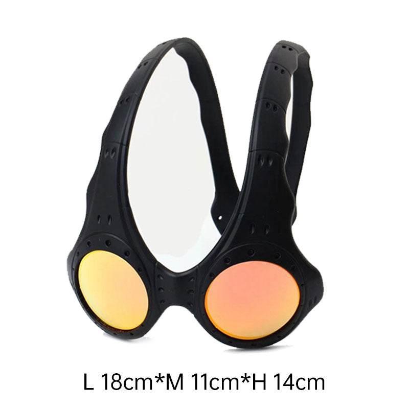 Steampunk Vision: Goggles of Tomorrow! Gear up for adventure with these awesome Silver Steampunk Goggles, blending Victorian style with futuristic flair. Stand - Estalios