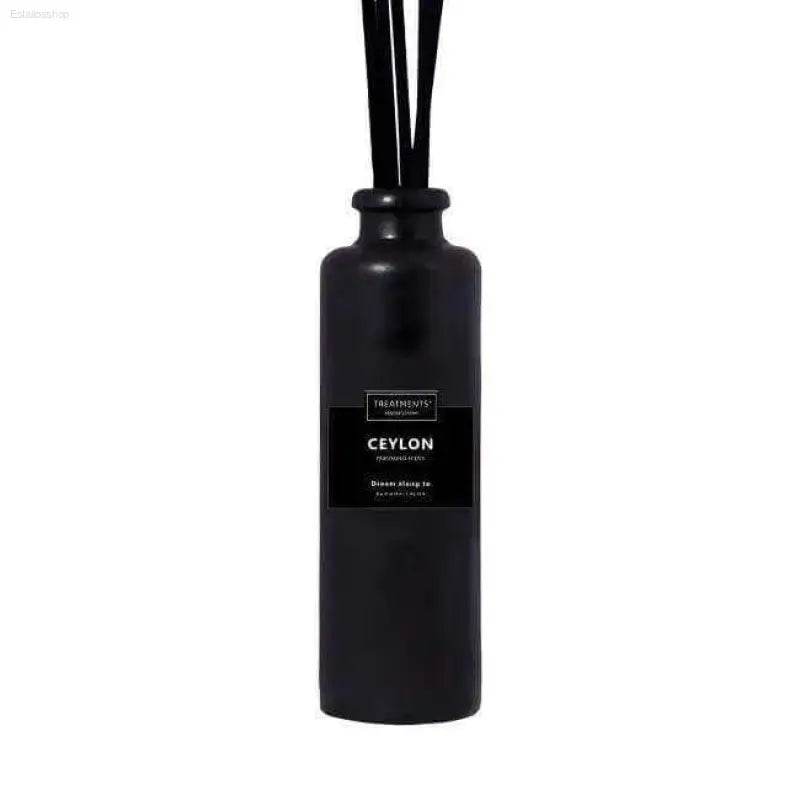 Black diffuser with reeds.