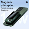 Magnetic portable charger.