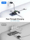 Charging station for multiple devices.