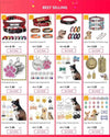 Dog and cat accessories.