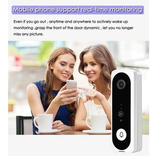 V20 Smart Wifi Video Doorbell with Camera for Security - Estalios