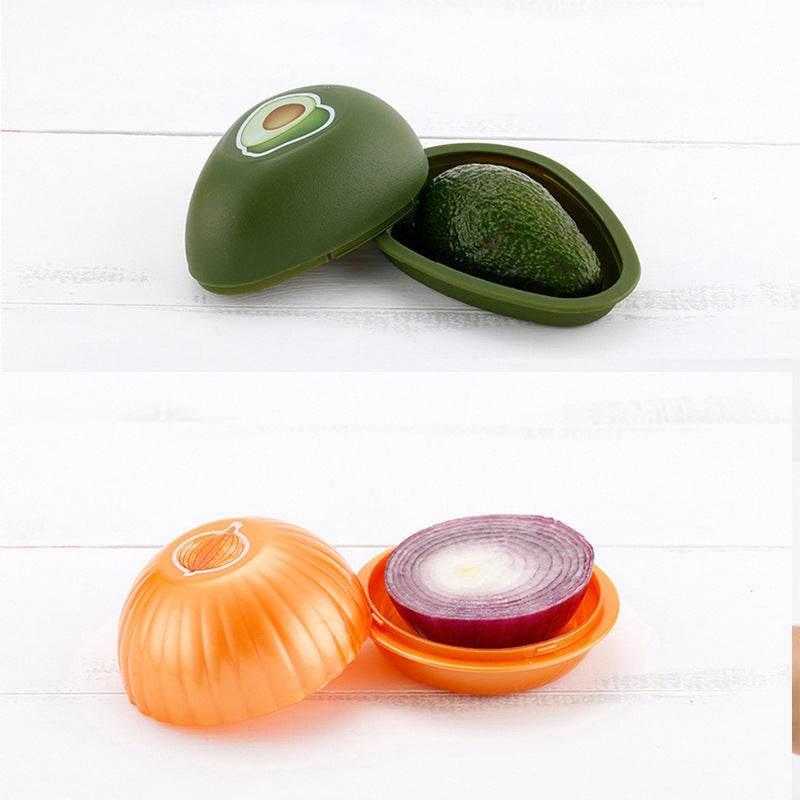 Vegetable Shape Fresh-Keeping Box Set for Home Use - Estalios