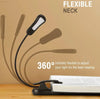 Vekkia Rechargeable 3000K LED Book Light - Perfect Clip-On Reading Light for Cozy Bedtime Reading