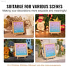 VEVOR Gradient Felt Letter Board with 510 Letters and Built - in LED Lights for Creative Home Announcement Decor - EstaliosShop