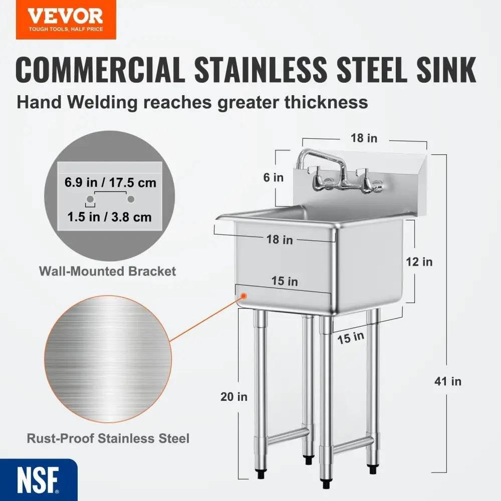 Unleash the Power of Stainless Steel Sinks and Faucets - Estalios