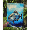 Splashy Watercolor Fish Garden Flag! **product Description:** Brighten your Outdoor Space with this Charming Watercolor Fish Garden Flag! Featuring a Vibrant Watercolor - Estalios