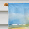 Vibrant Nevada Sagebrush Watercolor House Flag for Yard - Estalios