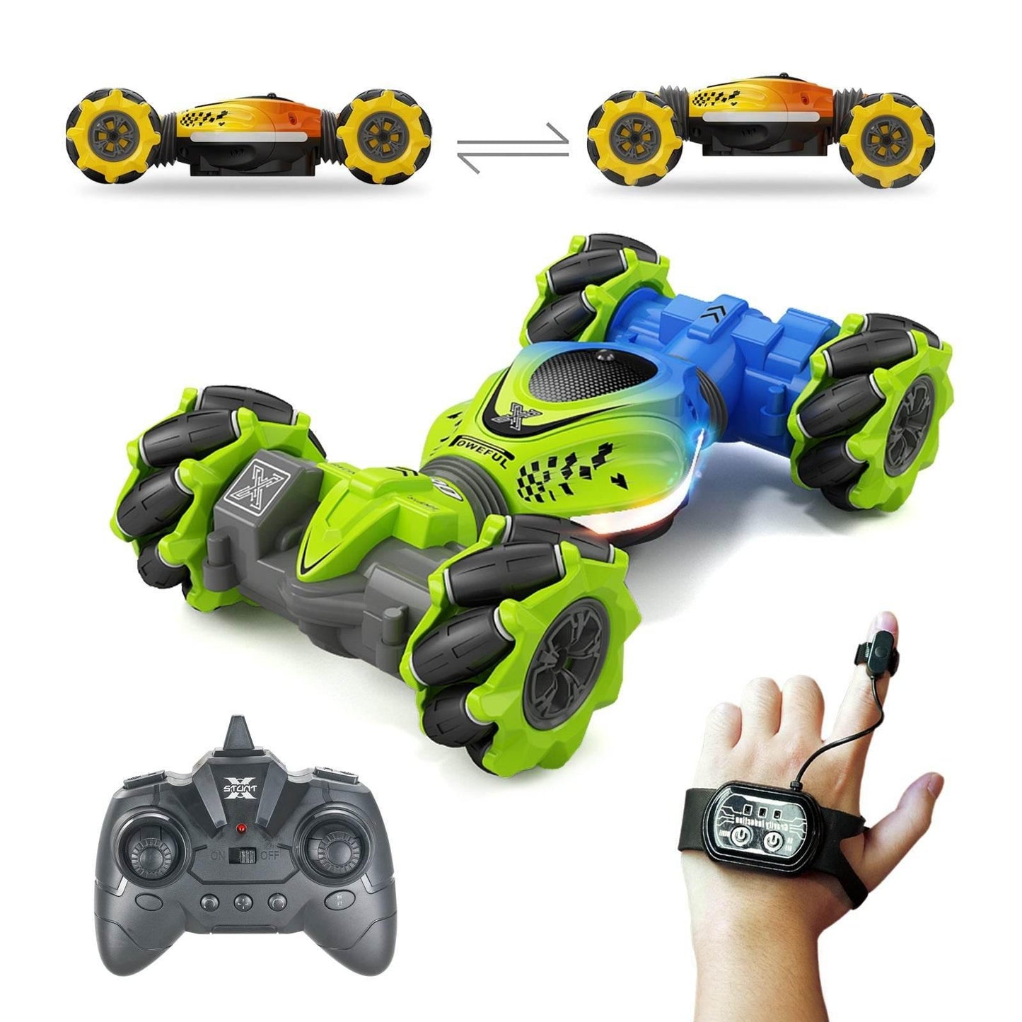 Vibrant Remote-Controlled Stunt Cars for Epic Racing Action - Estalios