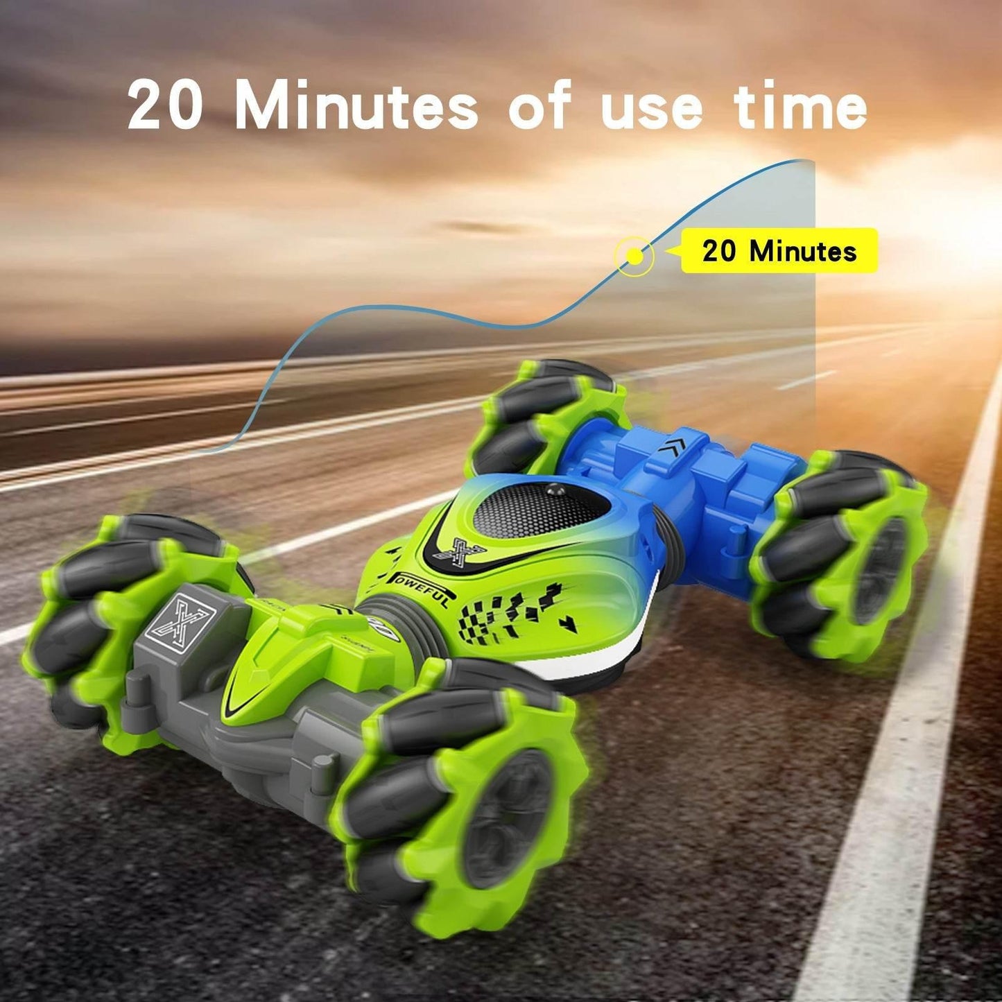 Vibrant Remote-Controlled Stunt Cars for Epic Racing Action - Estalios