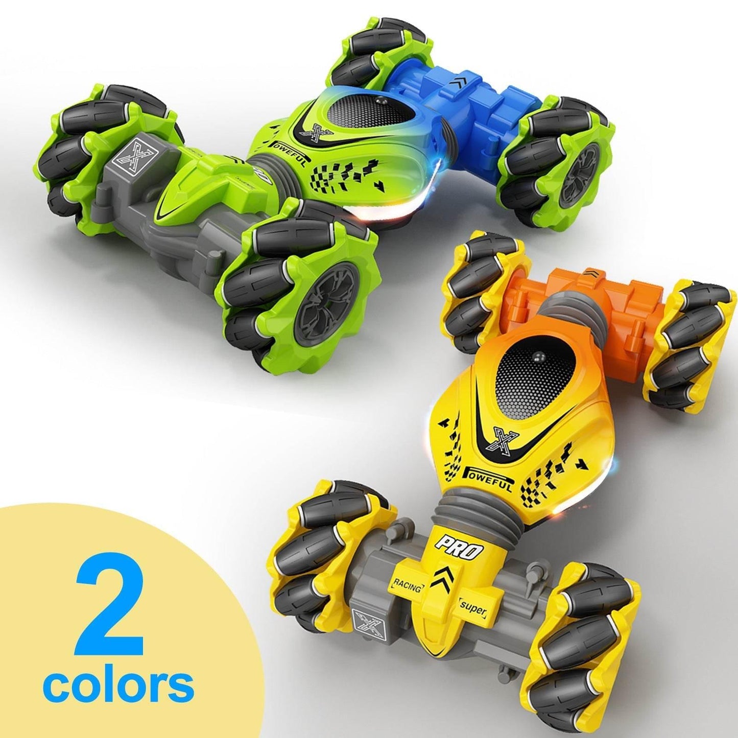 Vibrant Remote-Controlled Stunt Cars for Epic Racing Action - Estalios