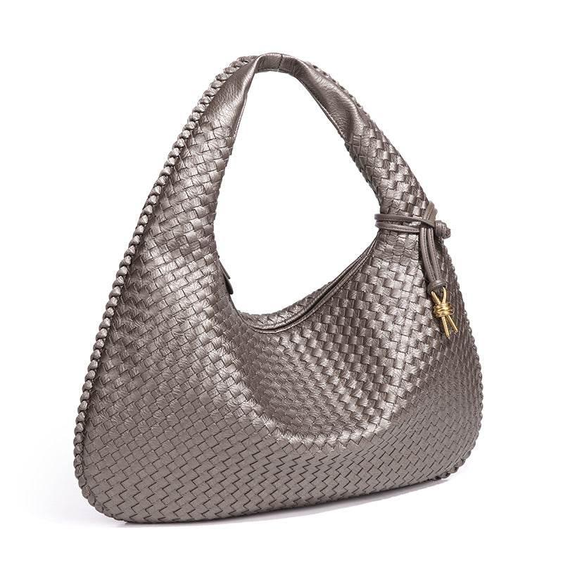 Vibrant Woven Leather Hobo Bags for Effortless Chic Style - Estalios