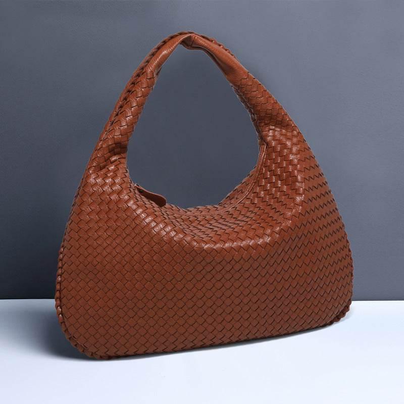 Vibrant Woven Leather Hobo Bags for Effortless Chic Style - Estalios