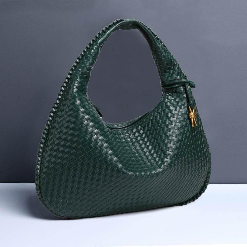 Vibrant Woven Leather Hobo Bags for Effortless Chic Style - Estalios