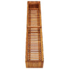 vidaXL Raised Bed Natural wood color Solid acacia wood Medium - Estalios