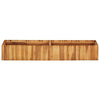 vidaXL Raised Bed Natural wood color Solid acacia wood Medium - Estalios