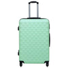 vidaXL Hardcase Trolley Mint ABS for Safe Travel - Estalios