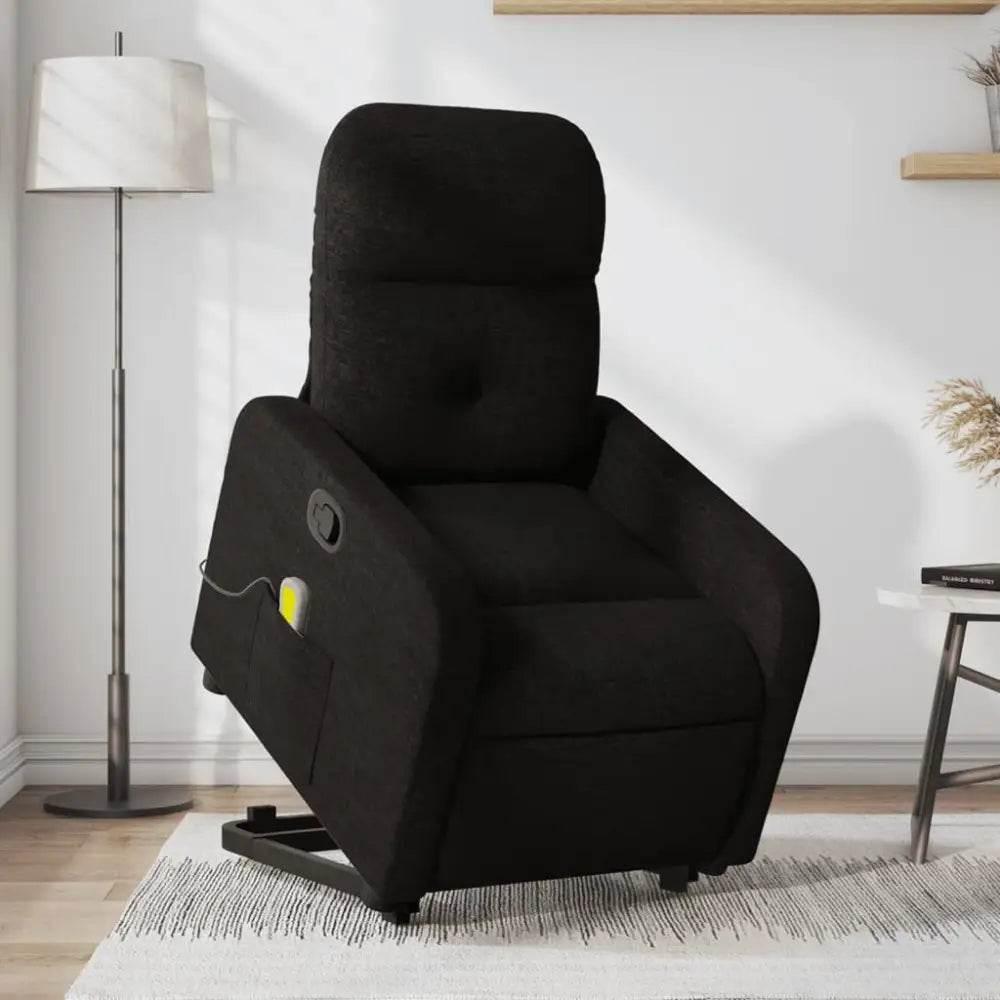 Unleash Maximum Relaxation: Black Massage Recliner! - Estalios
